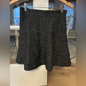 LOFT Boucle Fit and Flare Style Mini Skirt XXS